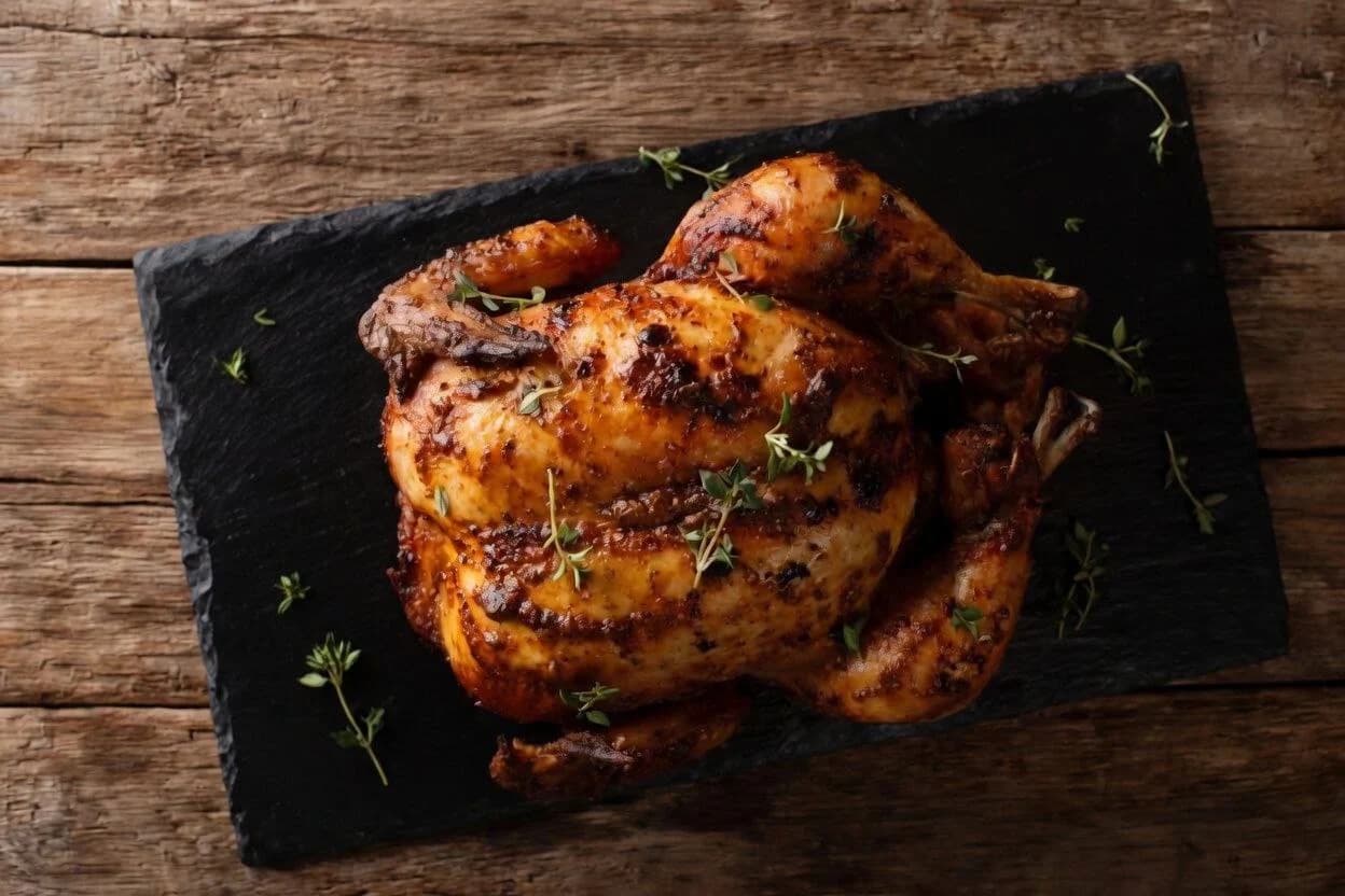 Pollo asado y acompañamientos para llevar en AriMar FoodLab