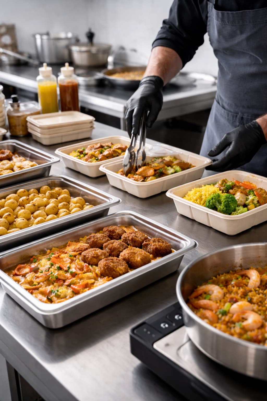 Cocina en servicio, AriMar FoodLab